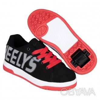 Що тут чорне, біле і червоне? Звичайно, ці HEELYS!
Верх з нубуку; м'який язичок . . фото 1