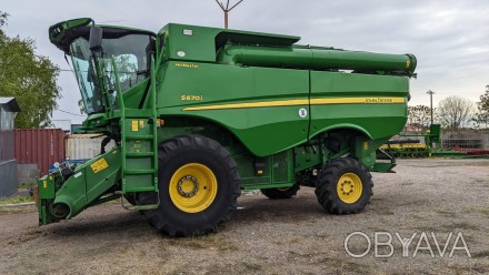 Комбайн зернозбиральний
John Deere S670i HillMaster 
2012 рік випуску
Наробіт. . фото 1