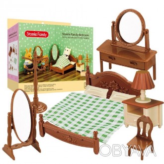 Набор мебели для кукол или флоксовых фигурок  (аналог Sylvanian families)  арт.