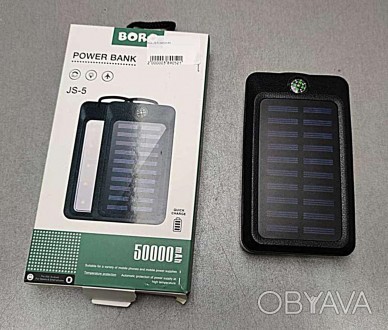 Портативный аккумулятор (power bank) 50000mAh (2400mAh) Boro JS-5 Внешний аккуму. . фото 1