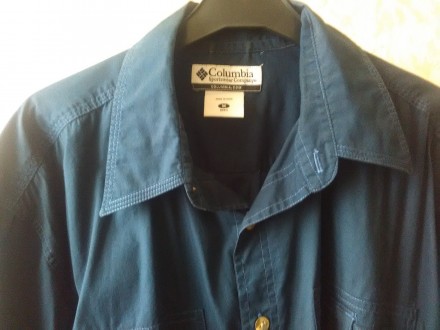 Продам мужскую рубашку Columbia в отличном состоянии, производство Индия. Размер. . фото 2