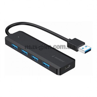 USB-хаб Gembird UHB-U3P4P-02 (4xUSB3.1 port). Запорожье. фото 1 USB-хаб Gembird UHB-U3P4P-02 (4xUSB3.1 port). Запорожье. фото 1