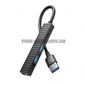 USB-хаб XO HUB014A 4in1 black. Запорожье. фото 1 USB-хаб XO HUB014A 4in1 black. Запорожье. фото 1