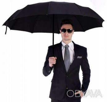 
Чоловіча парасолька автомат Malatec чорний 2023053406 Опис товару: Тип: доладни. . фото 1