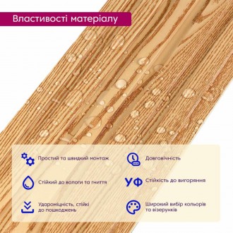  Стінові рейки WPC
 Опис: Стінові рейки WPC – будівельний матеріал для внутрішнь. . фото 5