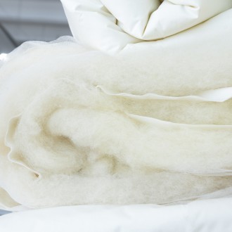WOOL PREMIUM – мегатеплое двухслойное зимнее одеяло из натуральных материалов.
П. . фото 11