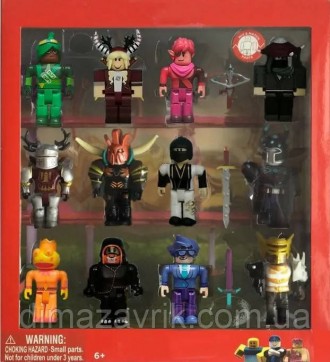 Герои Roblox 200507 Комплект 12 фигурок Роблокс. Подвижные игровые фигурки. Харьков. фото 1 Герои Roblox 200507 Комплект 12 фигурок Роблокс. Подвижные игровые фигурки. Харьков. фото 1