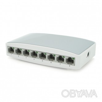 ONV-H1008S - це некерований комутатор 10/100M Ethernet, розроблений компанією ON. . фото 1