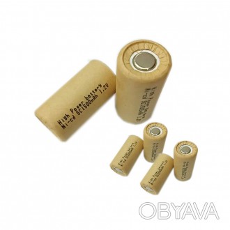 Акумуляторна батарея YT-1500, Ni-Cd SC1500mAh, 1.2V, 10C призначена для використ. . фото 1