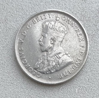 Монета Британской Западной Африки 2 шиллинга 1913