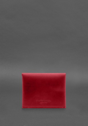 Шкіряний гаманець mini 3.0 (кард-кейс) Crazy Horse має лаконічний дизайн і прост. . фото 6