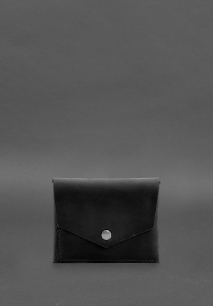 Шкіряний гаманець mini 3.0 (кард-кейс) Crazy Horse має лаконічний дизайн і прост. . фото 2