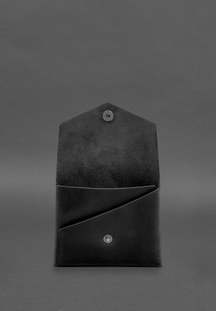Шкіряний гаманець mini 3.0 (кард-кейс) Crazy Horse має лаконічний дизайн і прост. . фото 3