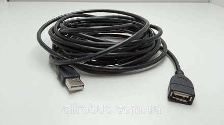 USB-подовжувач 5 м призначений для використання з персональним комп'ютером та ін. . фото 3