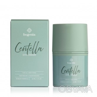 Крем Bogenia Centella Eye Cream призначений для делікатного догляду за чутливою . . фото 1