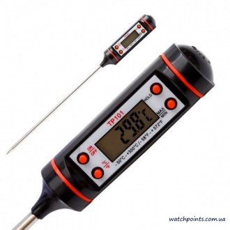 Термометр предназначен, в первую очередь, для измерения температуры жидких, сыпу. . фото 3