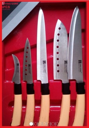 РАСПРОДАЖА Набор ножей 5В1 
Ножи входящие в этот комплект отличаются великолепны. . фото 2