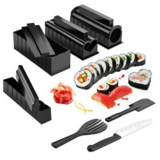 Набор для приготовления суши и роллов Мидори 11 предметов 
С набором для пригото. . фото 4