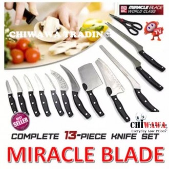 
Набор ножей 13 в 1 Mibacle Blade
Mibacle Blade — уникальный комплект ножей ново. . фото 2
