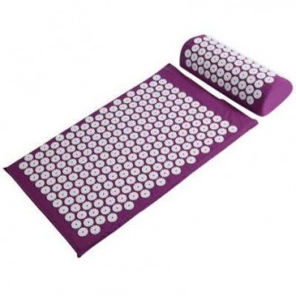 
Ортопедичний килимок масажний Acupressure mat з подушкою
 На перший погляд, кил. . фото 5