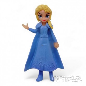 Резиновая фигурка персонажа из мультфильма "Холодное сердце" (Frozen). Выполнена. . фото 1