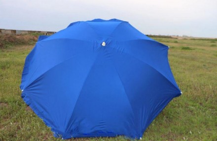 Складаний пляжний зонт з телескопічною ніжкою Umbrella Travel Pro, купол 2 метри. . фото 4