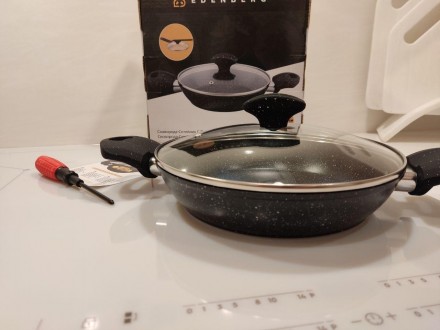 Це зручна сковорода Edenbergі, яка стане частим інструментом на кухні. Посуд дов. . фото 6