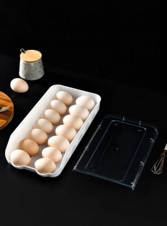 Преимущества:
Организованное хранение яиц.
Защита от повреждений.
Стильный белый. . фото 7