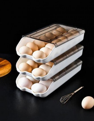 Преимущества:
Организованное хранение яиц.
Защита от повреждений.
Стильный белый. . фото 4