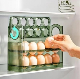 Контейнер для яиц в холодильник - это идеальное решение для организации хранения. . фото 2