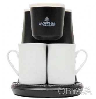 Капельная кофеварка Crownberg CB-1568 кофе-машина - выручит Вас рано утром и сэк. . фото 1
