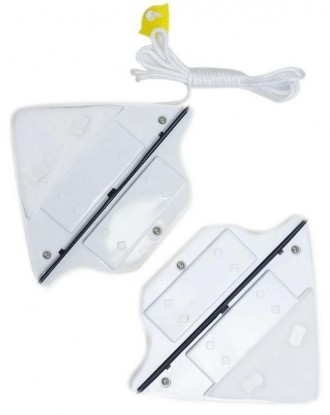 Магнітна щітка для миття вікон з двох боків Easy Cleaner Wiper 01 мочалка для ві. . фото 7