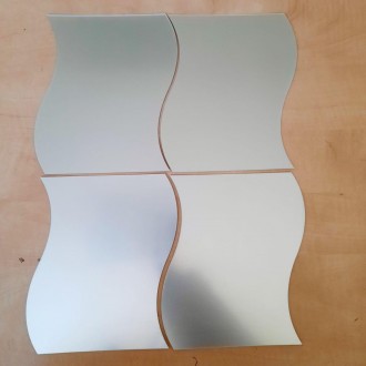 
Набір інтер'єрних дзеркальних наклейок на стіну "Хвиля".
У наборі 4 наклейки
Ро. . фото 6