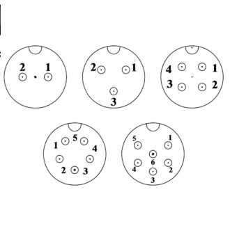 Роз'єм GX12-3 Штекер + гніздо GX12 (3 pin)
	
	GX12 штекер + роз'єм 3pin . . фото 10