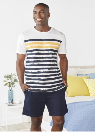 Чоловіча піжама від Німецького бренду Livergy. Складається з футболки та трикота. . фото 3