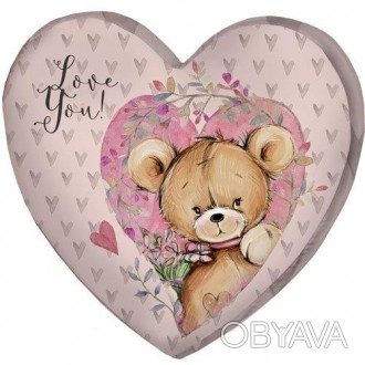 Подушка-сердце 3D - самый оригинальный и романтический подарок ко Дню Валентина . . фото 1