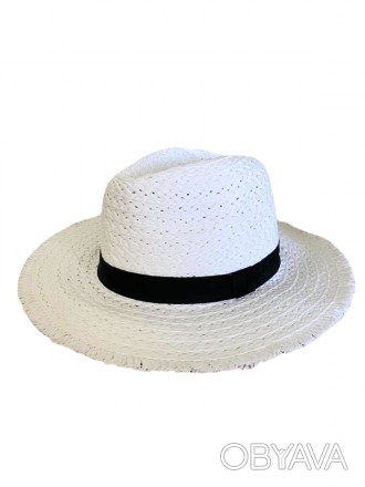 Шляпа из бумажной соломки для женщины Primark 3072101 56,57,58,M-L Белый