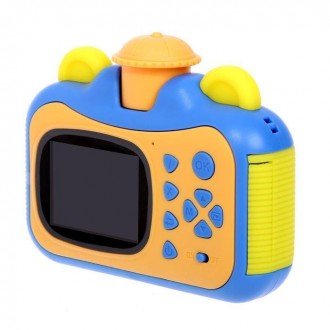 Детская камера 12 МП 1080P c функцией печати – послужит отличным подарком ребенк. . фото 3