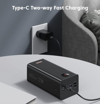 
Yours Charging Companion - ROMOSS 60000mAh Power Bank с быстрой зарядкой
Удобно. . фото 3