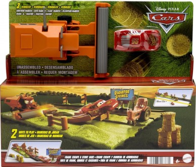 Игровой набор тачки (Disney and Pixar Cars) "Побег от Фрэнка и Каскадёрные гонки. Одесса. фото 1 Игровой набор тачки (Disney and Pixar Cars) "Побег от Фрэнка и Каскадёрные гонки. Одесса. фото 1