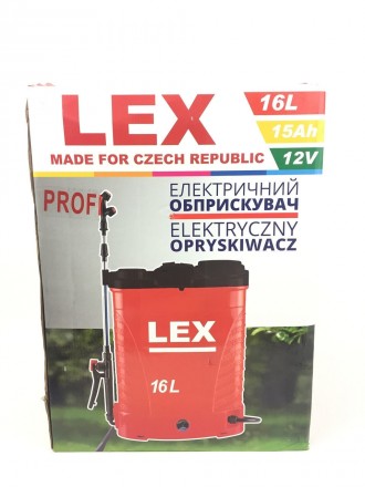 Обприскувач LEX AES-16 один з найпотужніших акумуляторних обприскувачів з обсяго. . фото 8