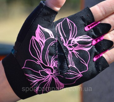 Призначення: Легка рукавичка для жінок і всіх видів фітнесу.
Рукавички Flower Po. . фото 7