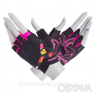 Призначення: Легка рукавичка для жінок і всіх видів фітнесу.
Рукавички Flower Po. . фото 1