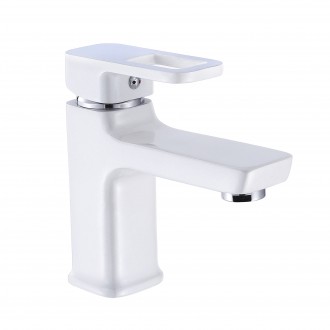 Смеситель для раковины Lidz Wawel 001 (k35) LDWAW001WHI45397 White. Киев. фото 1 Смеситель для раковины Lidz Wawel 001 (k35) LDWAW001WHI45397 White. Киев. фото 1