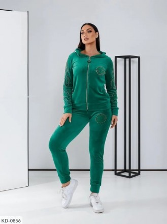 Спортивный костюм KD-0865
Маркировка: L, XL, XXL
Цвета: мокко, синий, зеленый, к. . фото 8