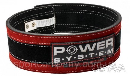 Пояс для важкої атлетики Power System Stronglift PS-3840 Black/Red L/XL
 
Розмір. . фото 1