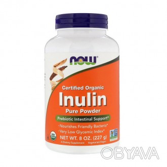 NOW Inulin Pure Powder 227 g — чистый порошок инулина из США
В поиске здоровой а. . фото 1