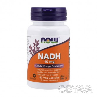 NADH 10 mg (60 veg caps) - энергия и защита в капсулеЕсли вы ищете способ поддер. . фото 1