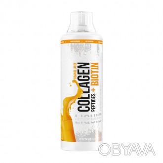 Collagen Peptides + Biotin (500 мл, апельсиновый сок) от немецкого производителя. . фото 1