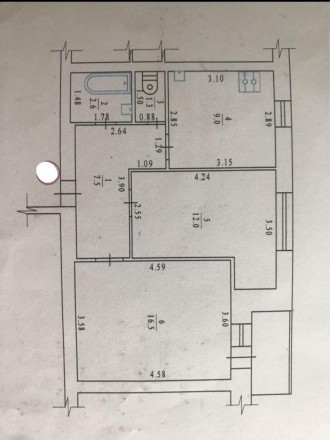 Номер оголошення на сайті компанії: SF-2-917-563-OB.
Двокімнатна квартира в ново. Огнивка. фото 3